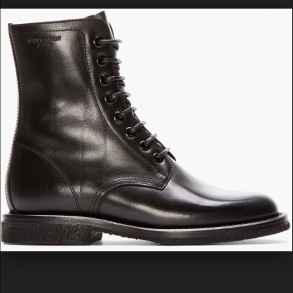 Saint Laurent Rangers leather boot (combat) 37