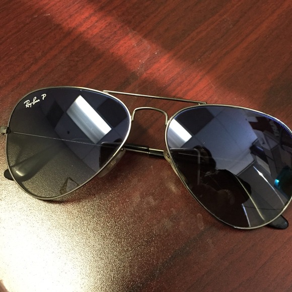 Ray-Ban Aviator Polarized blue/gray gradient