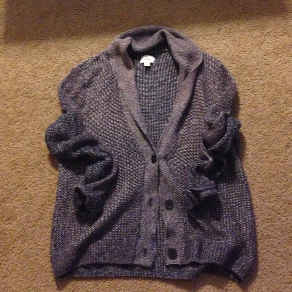 NWOT purple ombré cardi!