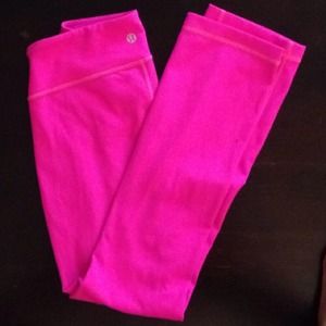 Lululemon Yoga Pants- Pink, straight fit