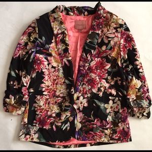Urban Outfitters Floral Blazer S