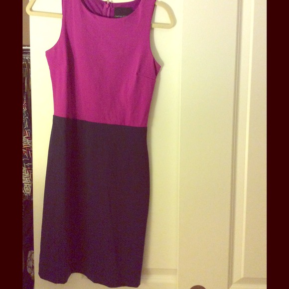 Cynthia Rowley color blocked dress