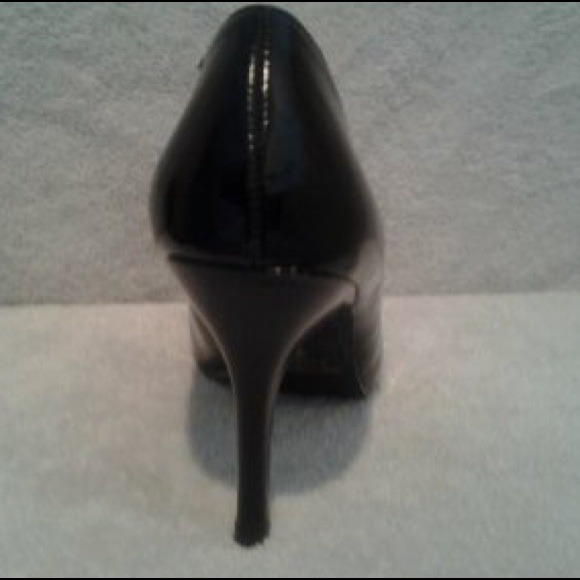 Black Buckle Heels - Picture 4 of 4