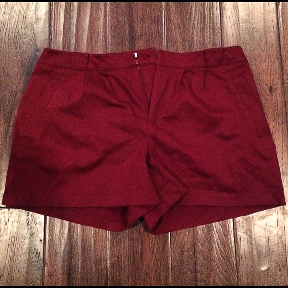 Lauren Conrad Burgundy Shorts