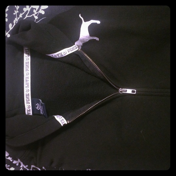 Nwot Victoria's Secret sequin zip up jacket