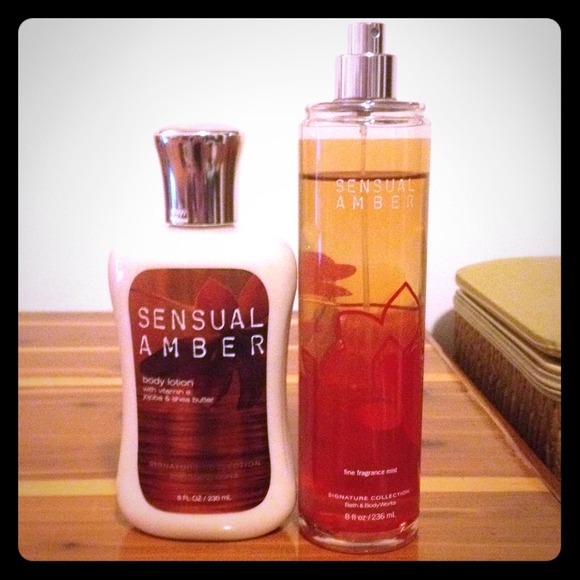Sensual Amber Lotion and Spray