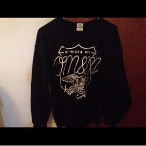 NWOT of mice and men band crew neck