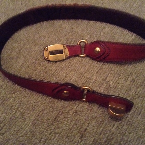 Miu Miu leather belt