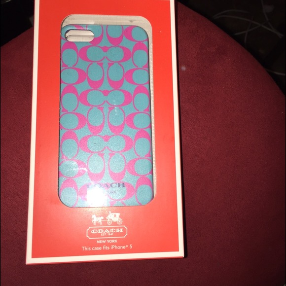 Coach Iphone 5/5s case Brand new in box