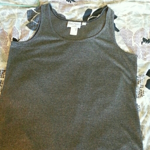 Metallic tank top