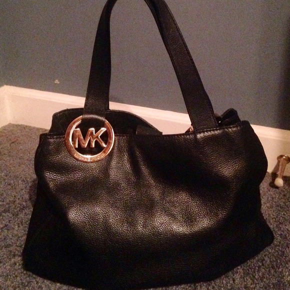 SOLD Michael Kors Fulton East-West Tote, Black