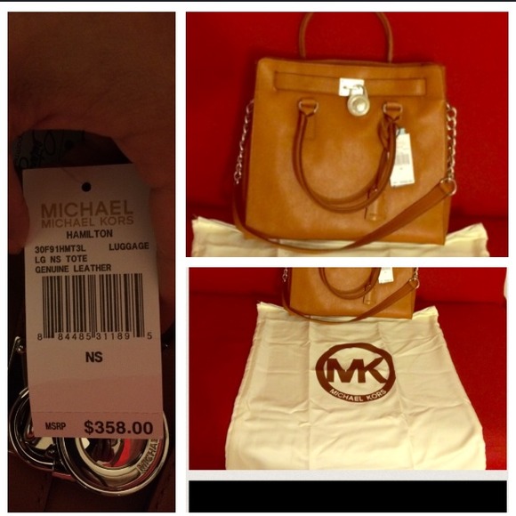 SOLD💯Authentic Michael Kors Camel Handbag - Picture 4 of 4