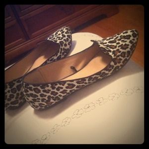 Leopard print loafers