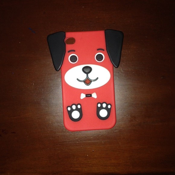 Red Dog iPhone 4/4S Case - Picture 1 of 1