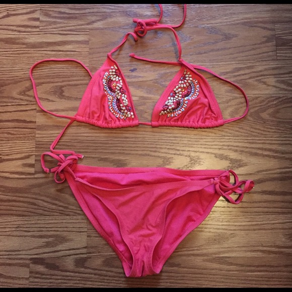 Peach/Pink Bikini