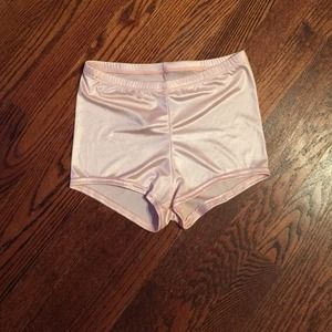 Ballet pink dance shorts