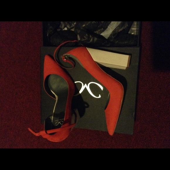 SOLD Monica Chiang suede pump sz39