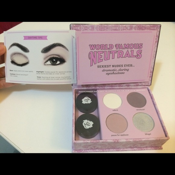 benefit world famous neutrals eyeshadow