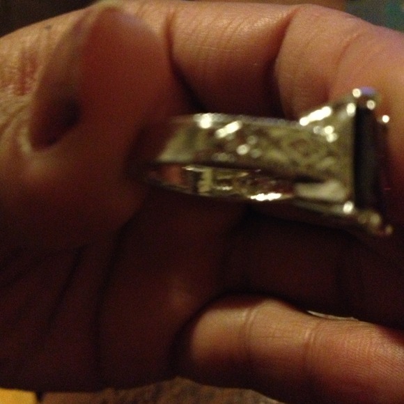 💍925 Amethyst With 4 Diamond💍 - Picture 4 of 4