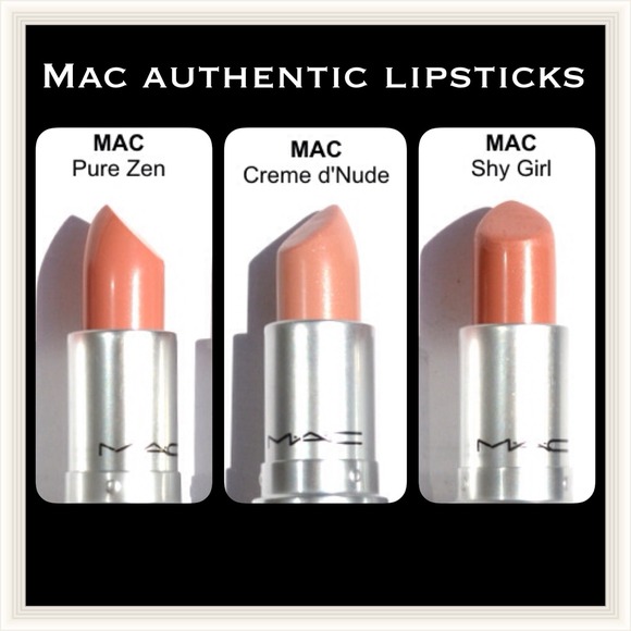 Mac authentic lipsticks trio (3)