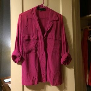 Urban Outfitters Silk Blouse