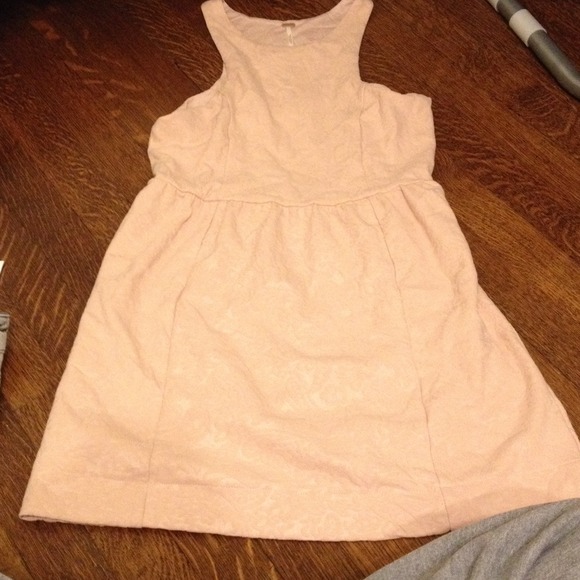 Free People size XS pink lacey dress