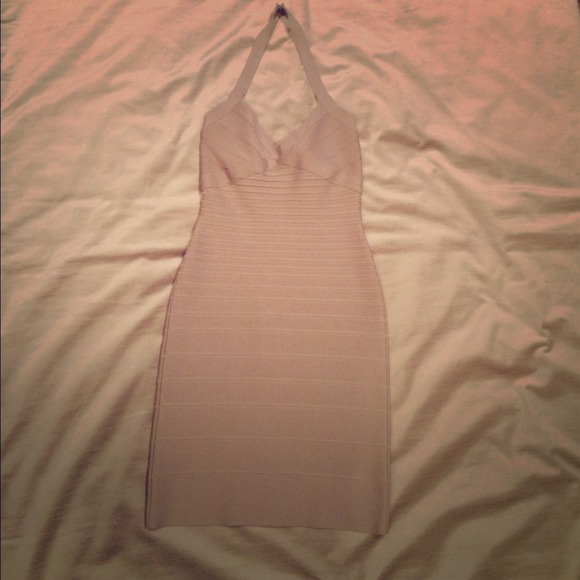 Herve Leger Bandage Halter Dress