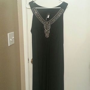JUST REDUCED! Beautiful Embroidered Maxi Dress