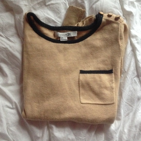 Forever 21 Tan Gold Cream and Grey Sweater bundle!