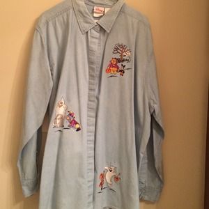 Denim Halloween shirt-Disney