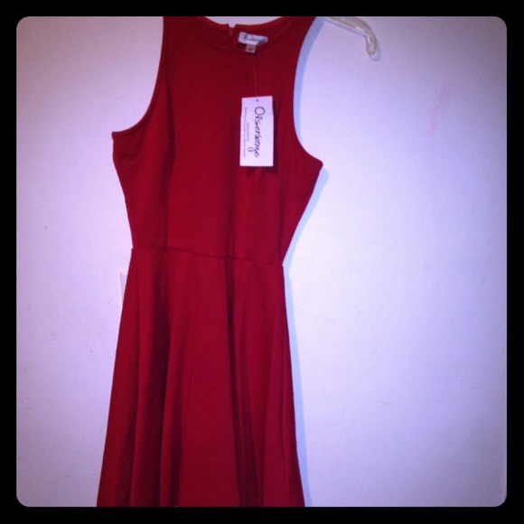 Little Red Olsenboye Dress