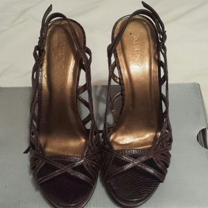 Chocolate Brown Wedges