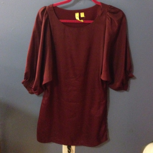 Maroon dress