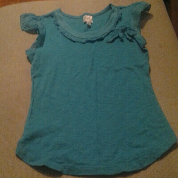 Teal Blue Tops