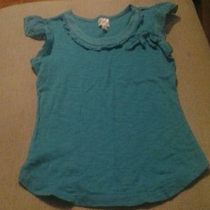 Teal Blue Tops