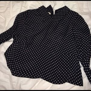 Never used brandy collared top