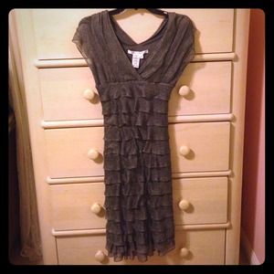 MAX Studio XS gray dress