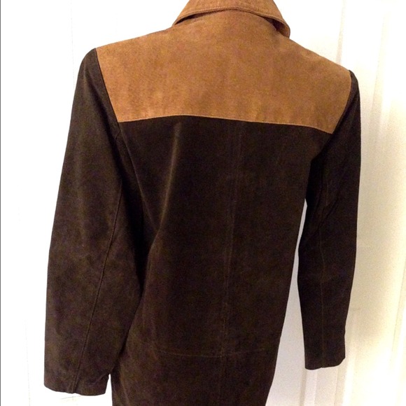 Long suede jacket - Picture 3 of 4