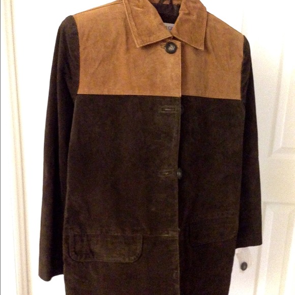 Long suede jacket - Picture 4 of 4
