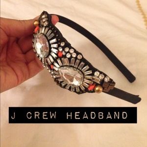 J Crew Jewel Headband