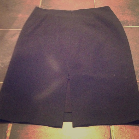 Kenneth Cole Blk Work Skirt