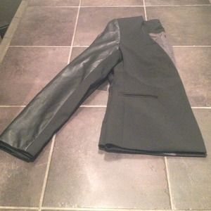 ABS Platinum work jacket w/ leather