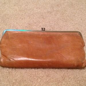 HOBO wallet in light brown