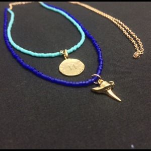 Necklace with pendants suggested