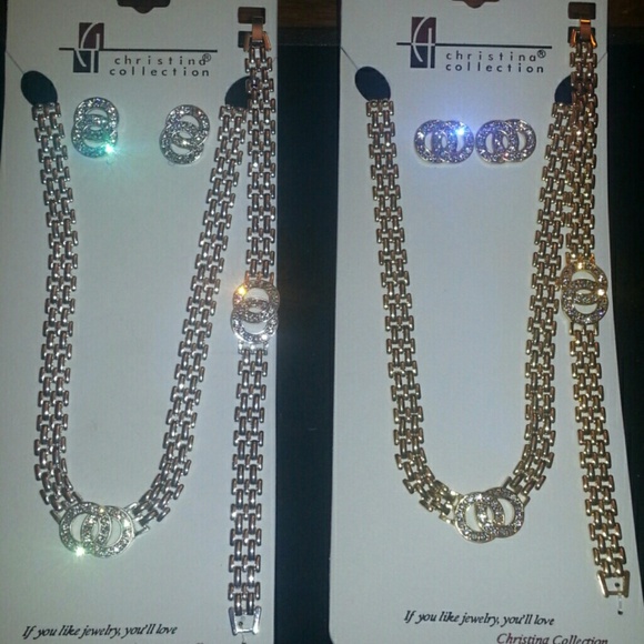 2/ 3pcs set silver/gold
