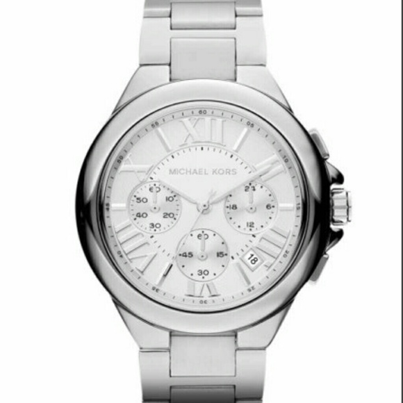 Michael Kors Women's 'Bradshaw' Silver Watch