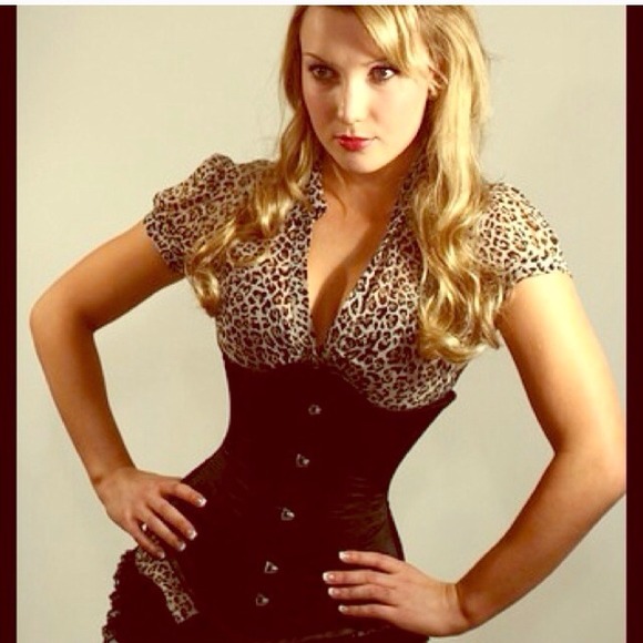 ⬇️PRICE REDUCED Custom Satin Corset
