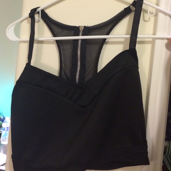 Nasty Gal Obsidian Crop Top