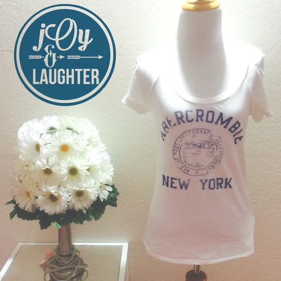 Abercrombie Cut Out Shoulder Top