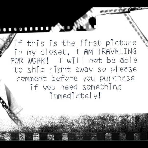 I TRAVEL FOR WORK!